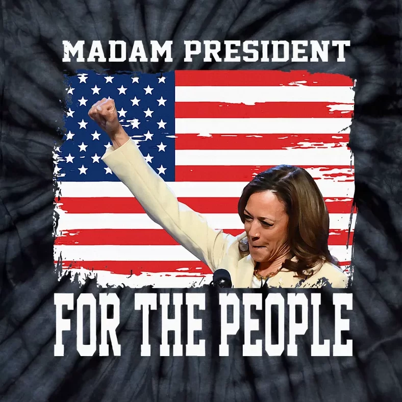 Madam President Kamala Tie-Dye T-Shirt