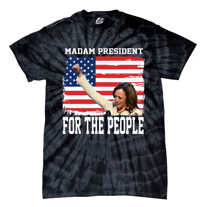 Madam President Kamala Tie-Dye T-Shirt