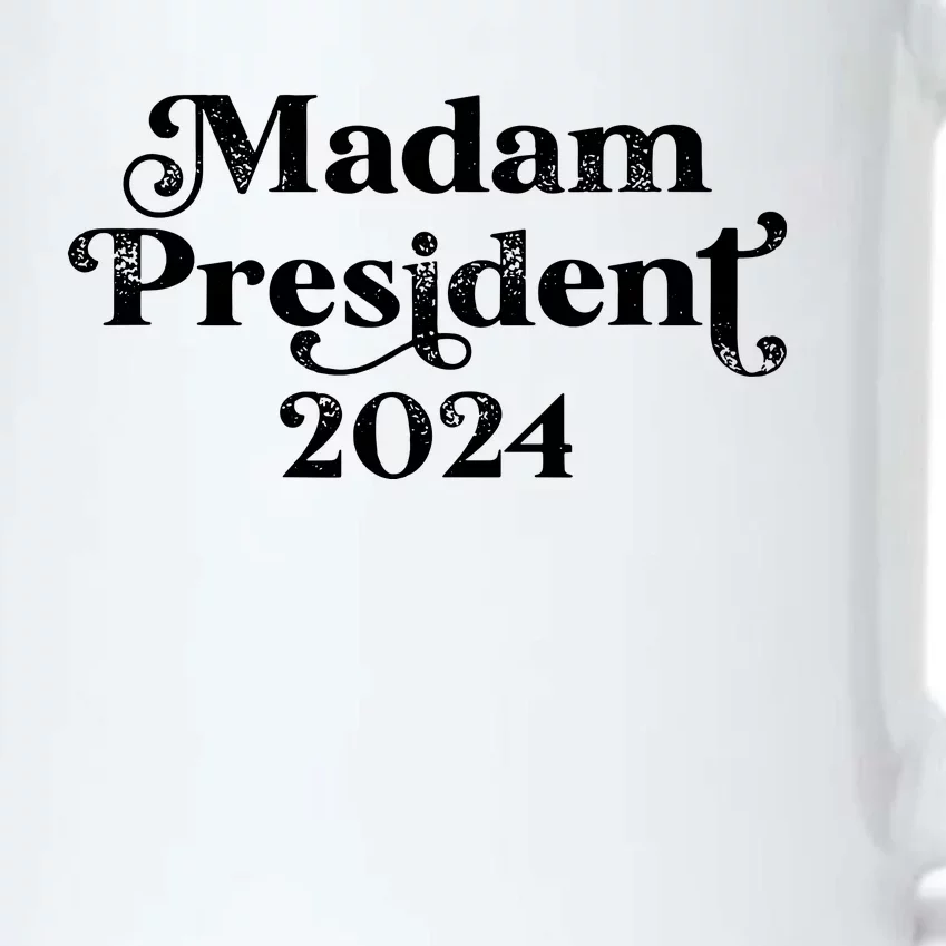 Madam President Kamala Harris 2024 Black Color Changing Mug