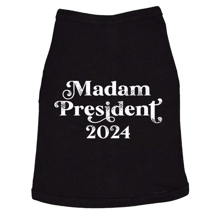 Madam President Kamala Harris 2024 Doggie Tank