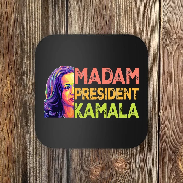 Madam President Kamala Harris 2024 Coaster