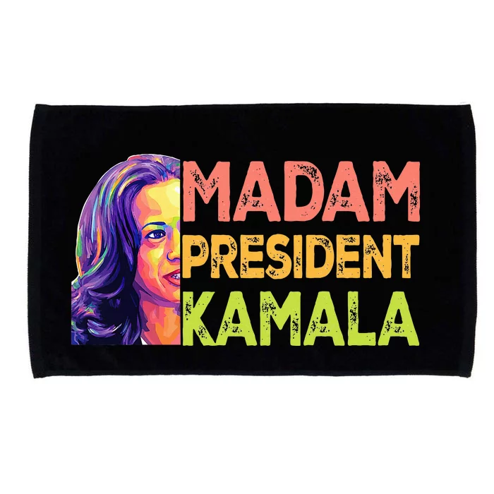 Madam President Kamala Harris 2024 Microfiber Hand Towel