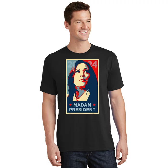 Madam President Kamala Harris 2024 Change Breaking Barriers T-Shirt