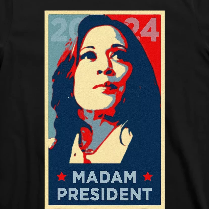 Madam President Kamala Harris 2024 Change Breaking Barriers T-Shirt