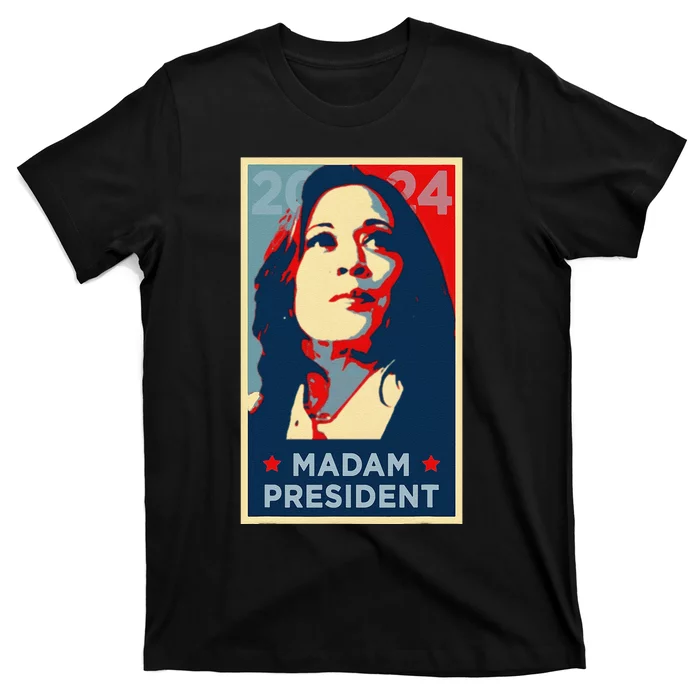 Madam President Kamala Harris 2024 Change Breaking Barriers T-Shirt