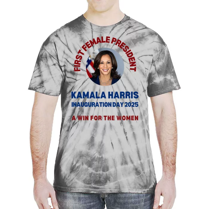 Madam President Kamala Harris 2024 Inauguration Day Souvenir Tie-Dye T-Shirt