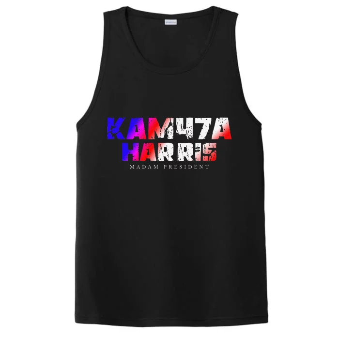 Madam President Kamala Harris Kam47a Performance Tank