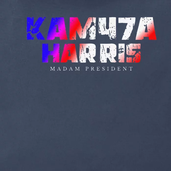 Madam President Kamala Harris Kam47a Zip Tote Bag