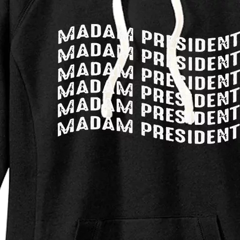 Madam President Kamala 2024 Women's Fleece Hoodie