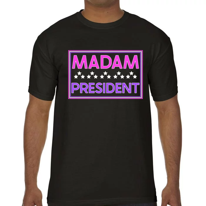 Madam President Kamala Harris 2024 For Women Comfort Colors T-Shirt