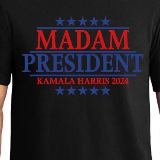 Madam President Kamala Harris 2024 Vote Democrat Beat Trump Gift Pajama Set