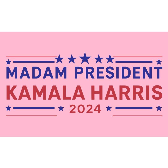 Madam President Kamala Harris 2024 Bumper Sticker