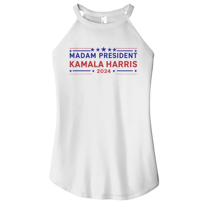 Madam President Kamala Harris 2024 Women’s Perfect Tri Rocker Tank