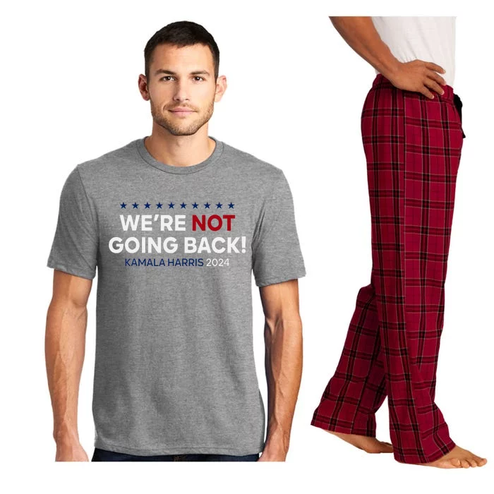 Madam President Kamala Harris WeRe Not Going Back 2024 Pajama Set