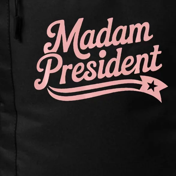 Madam President Kamala Harris 2024 Political Premium Daily Commute Backpack