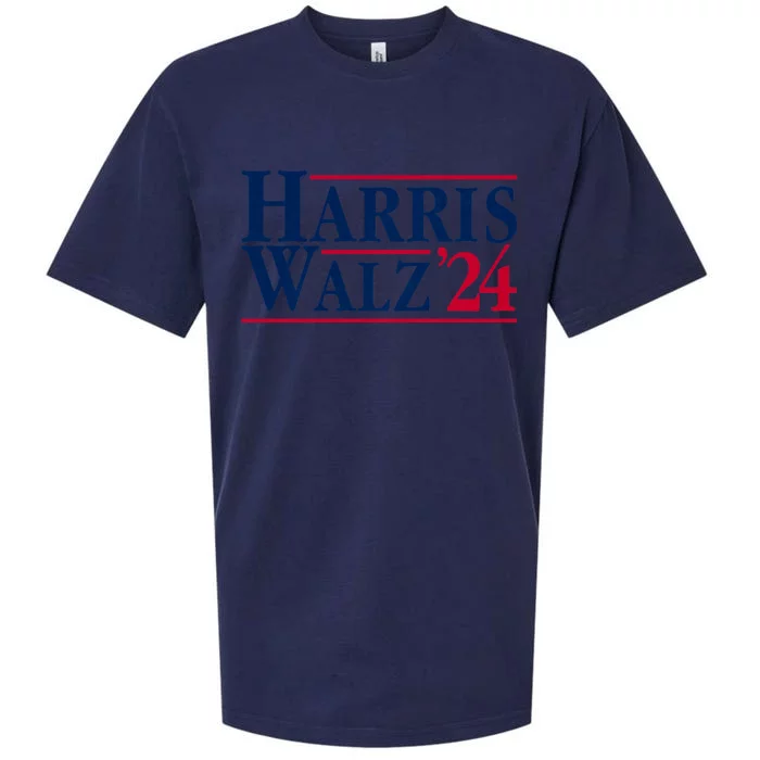 Madam President Kamala Harris Tim Walz Vp Brat Cat Ladies 2024 Sueded Cloud Jersey T-Shirt