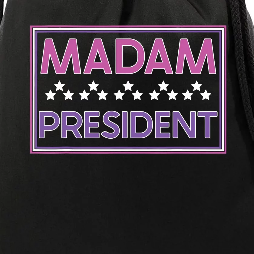 Madam President Kamala Harris 2024 Drawstring Bag