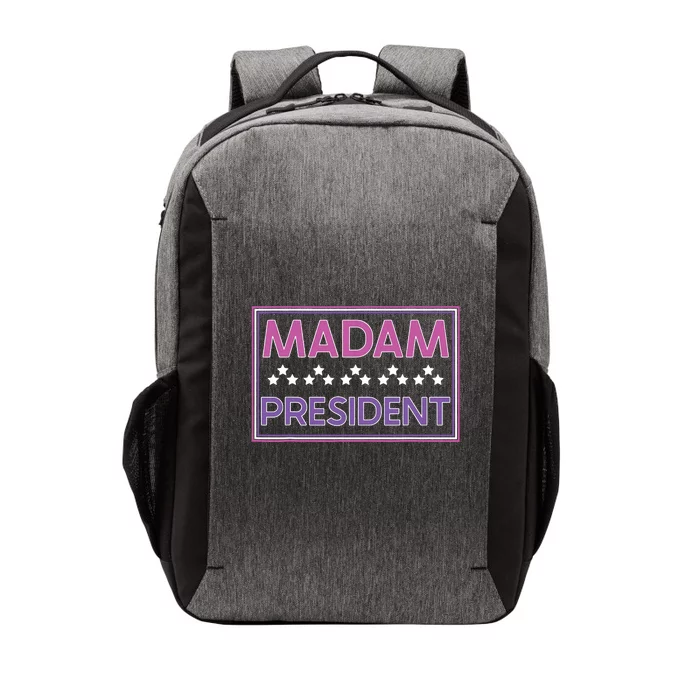 Madam President Kamala Harris 2024 Vector Backpack