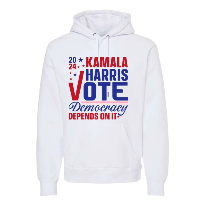 Madam President Kamala Harris 2024 Premium Hoodie