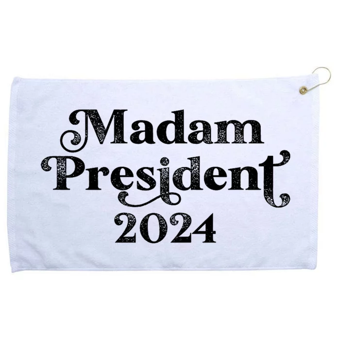 Madam President Kamala Harris 2024 Grommeted Golf Towel