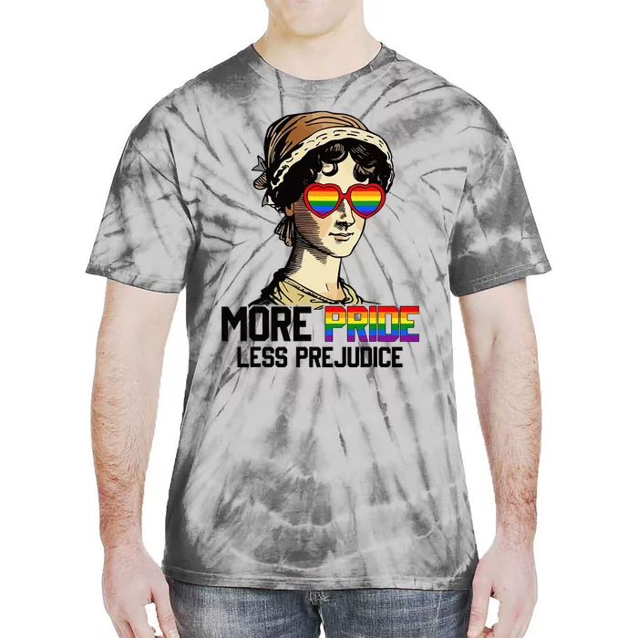 More Pride Less Prejudice Lgbt Gay Proud Ally Pride Month Tie-Dye T-Shirt