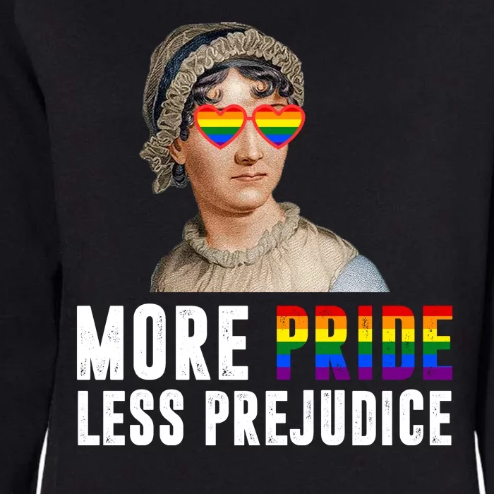 More Pride Less Prejudice Pride Month Womens California Wash Sweatshirt