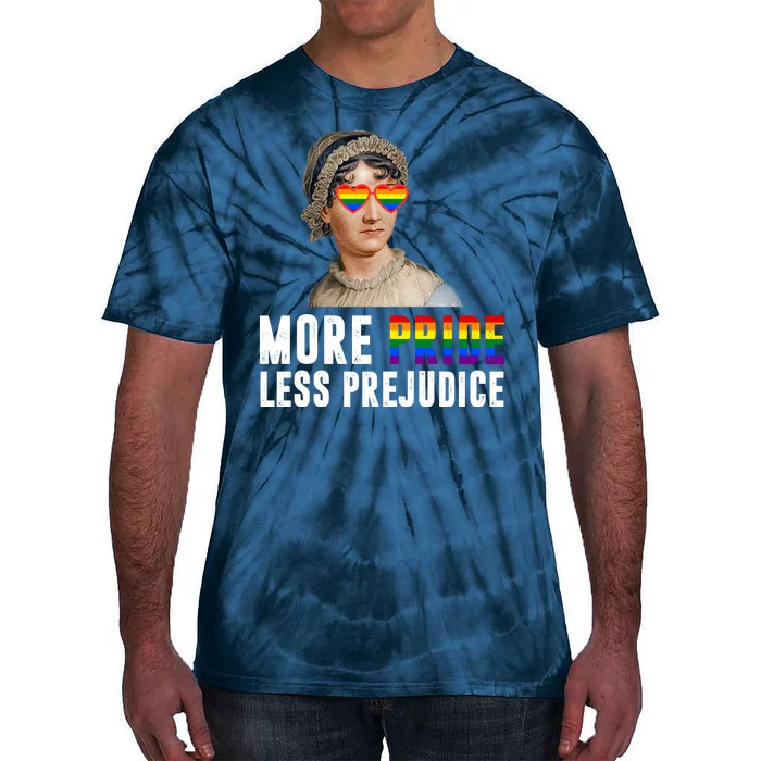 More Pride Less Prejudice Pride Month Tie-Dye T-Shirt