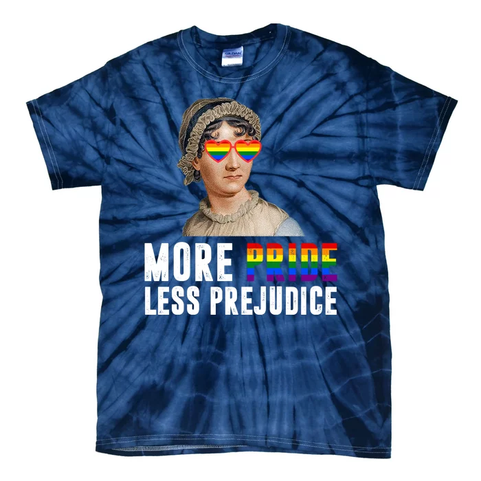 More Pride Less Prejudice Pride Month Tie-Dye T-Shirt