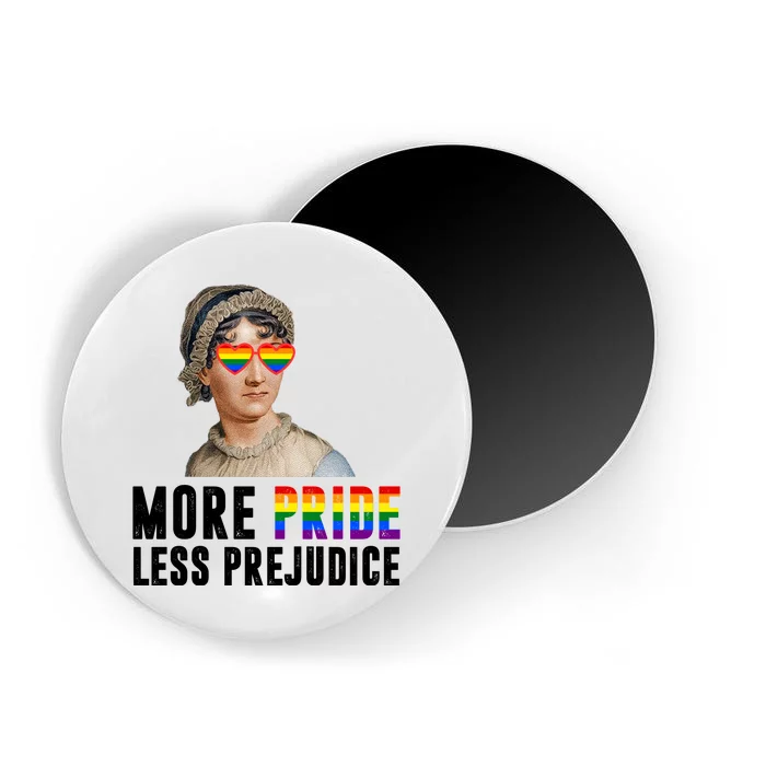 More Pride Less Prejudice Pride Month Magnet