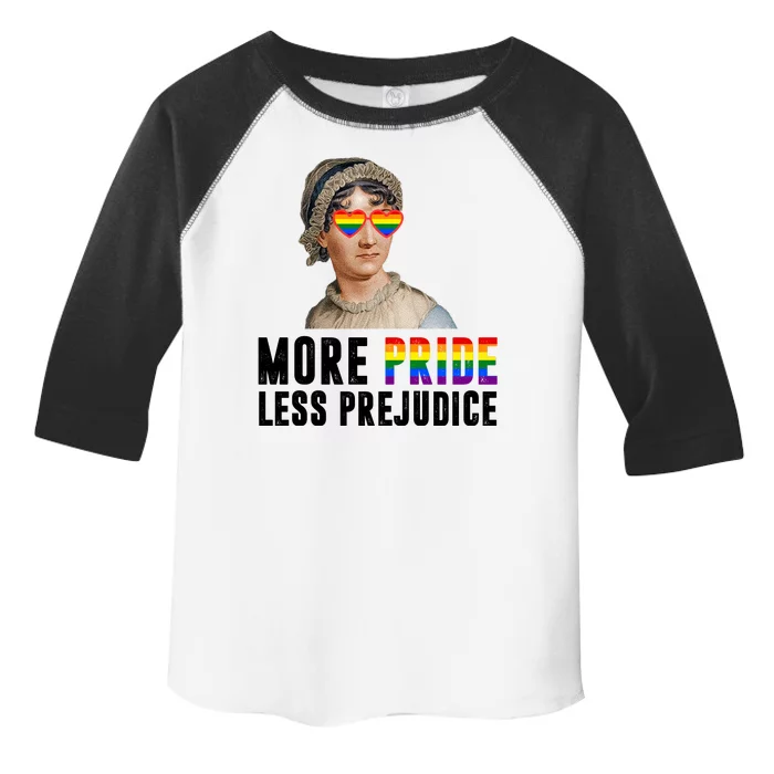 More Pride Less Prejudice Pride Month Toddler Fine Jersey T-Shirt