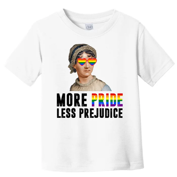 More Pride Less Prejudice Pride Month Toddler T-Shirt