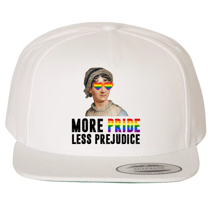 More Pride Less Prejudice Pride Month Wool Snapback Cap