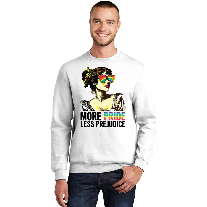 More Pride Less Prejudice Lgbt Pride Month More Pride Sweatshirt