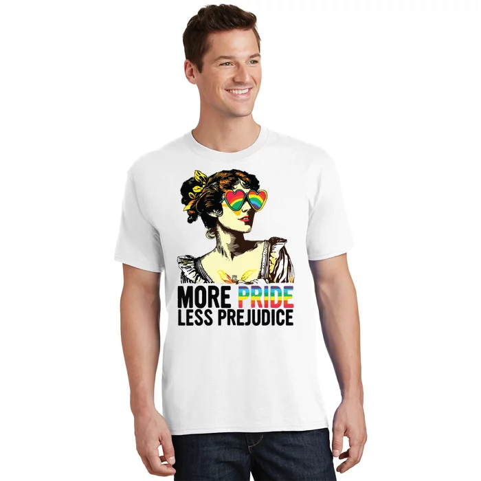 More Pride Less Prejudice Lgbt Pride Month More Pride T-Shirt