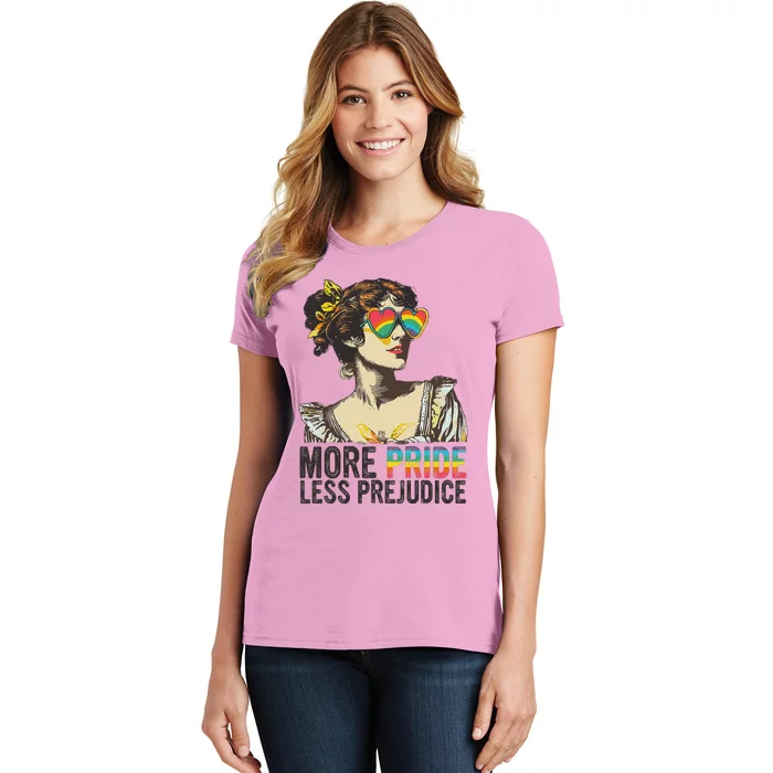 More Pride Less Prejudice Lgbt Pride Month More Pride Women's T-Shirt