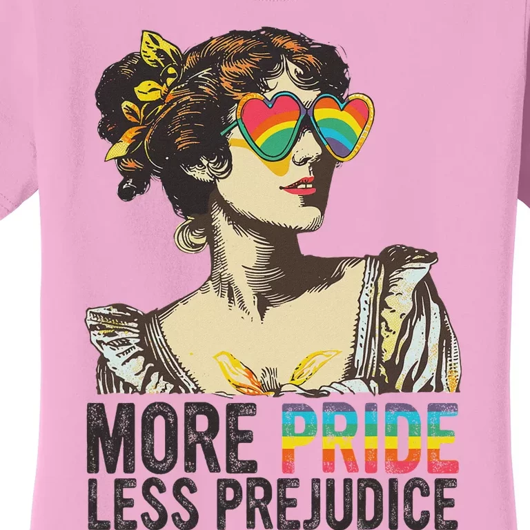 More Pride Less Prejudice Lgbt Pride Month More Pride Women's T-Shirt