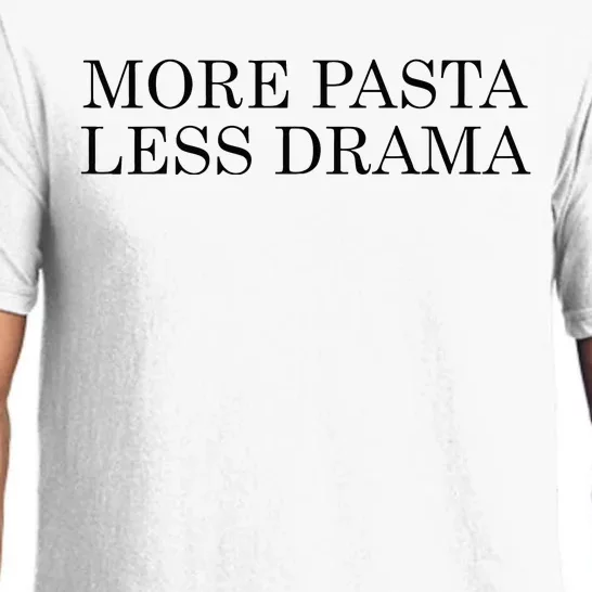 More Pasta Less Drama Funny Spaghetti Italy Pajama Set