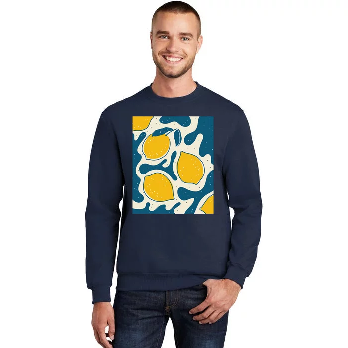 Matisse Painting Limon Aesthetic Art Earthy Abstract Autumn Tall Sweatshirt