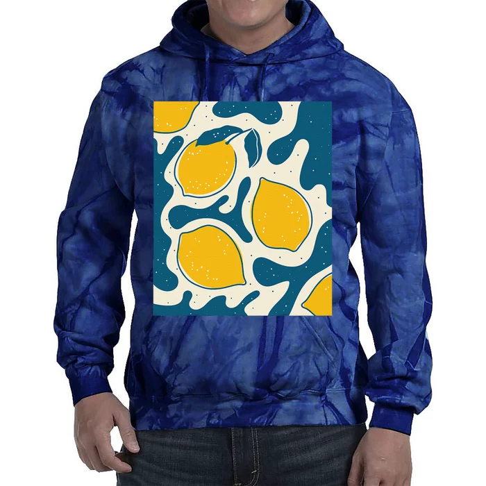 Matisse Painting Limon Aesthetic Art Earthy Abstract Autumn Tie Dye Hoodie