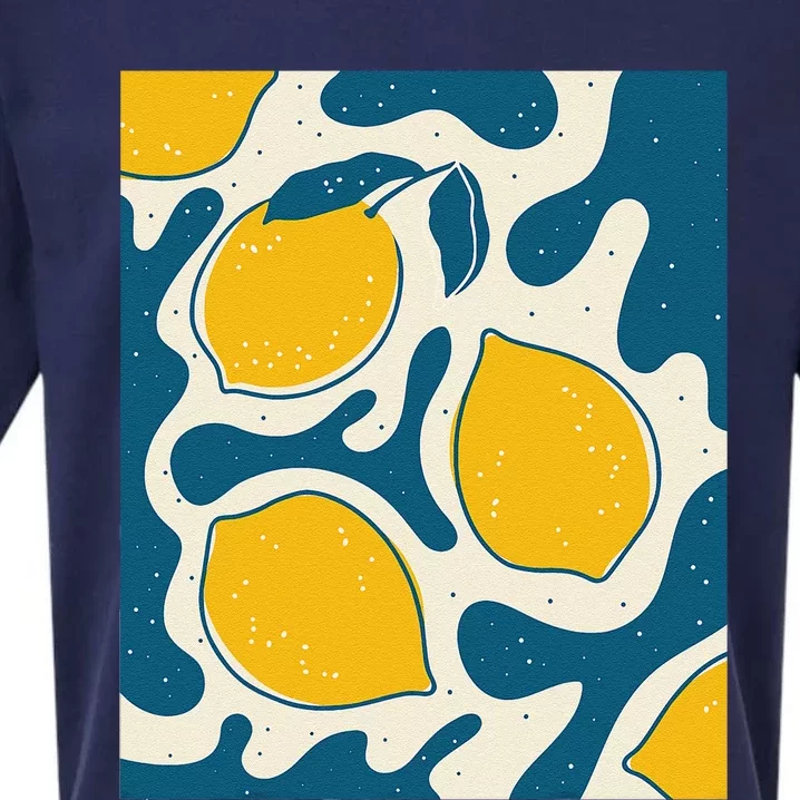 Matisse Painting Limon Aesthetic Art Earthy Abstract Autumn Sueded Cloud Jersey T-Shirt