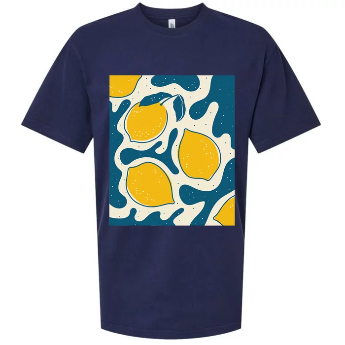 Matisse Painting Limon Aesthetic Art Earthy Abstract Autumn Sueded Cloud Jersey T-Shirt