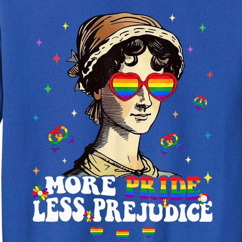 More Pride Less Prejudice Lgbt Gay Proud Ally Pride Month Sweatshirt