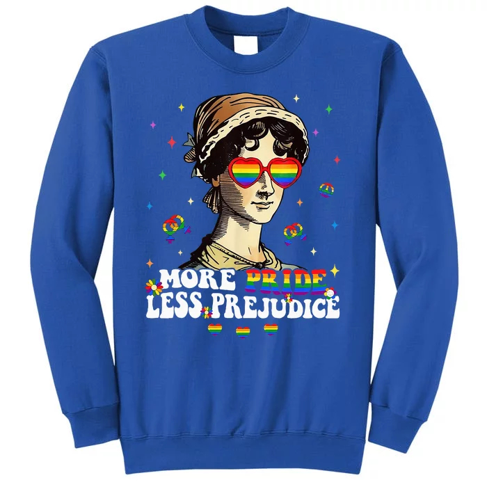 More Pride Less Prejudice Lgbt Gay Proud Ally Pride Month Sweatshirt