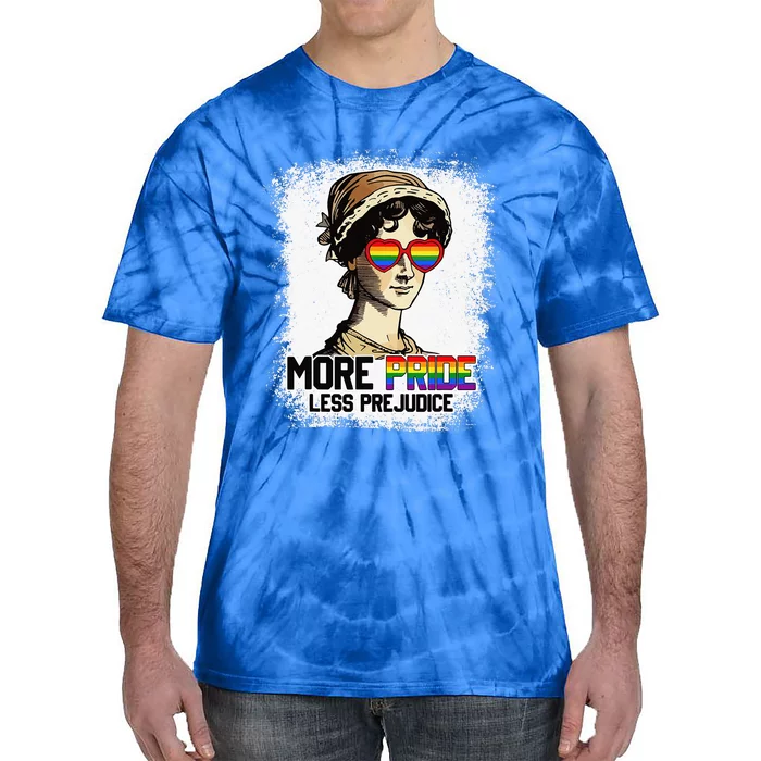 More Pride Less Prejudice Lgbt Gay Proud Ally Pride Month Tie-Dye T-Shirt