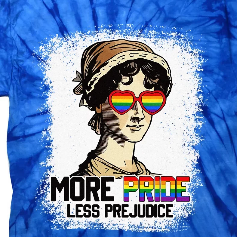 More Pride Less Prejudice Lgbt Gay Proud Ally Pride Month Tie-Dye T-Shirt