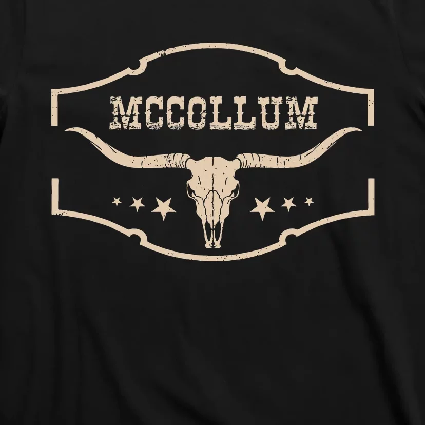 Mccollum Proud Last Name T-Shirt