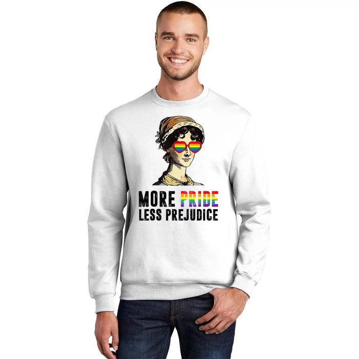 More Pride Less Prejudice Lgbt Sweatshirt