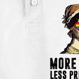 More Pride Less Prejudice Lgbt Dry Zone Grid Performance Polo