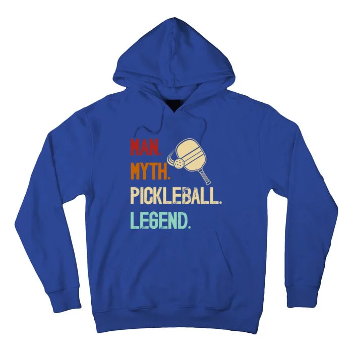 Myth Pickleball Legend Funny Design Gift Tall Hoodie