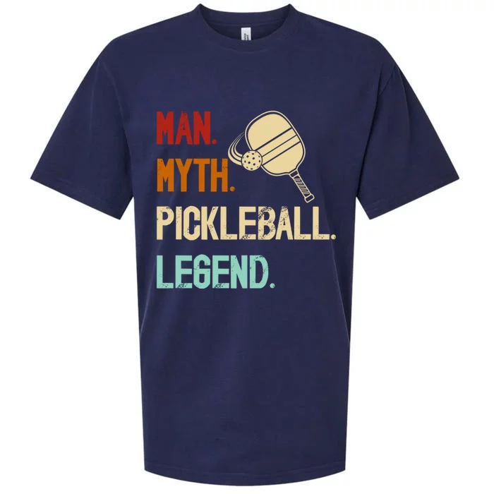 Myth Pickleball Legend Funny Design Gift Sueded Cloud Jersey T-Shirt